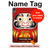 S2839 Japan Daruma Doll Hard Case For iPad Air (2020, 2022), Air 11 (2024,2025,2026), Pro 11 (2022)