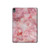 S2843 Pink Marble Texture Hard Case For iPad Air (2020, 2022), Air 11 (2024,2025,2026), Pro 11 (2022)