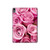 S2943 Pink Rose Hard Case For iPad Air (2022,2020, 4th, 5th), iPad Pro 11 (2022, 6th)