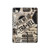 S3441 Vintage Travel Hard Case For iPad Air (2020, 2022), Air 11 (2024,2025,2026), Pro 11 (2022)