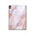 S3482 Soft Pink Marble Graphic Print Hard Case For iPad Air (2020, 2022), Air 11 (2024,2025,2026), Pro 11 (2022)