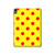 S3526 Red Spot Polka Dot Hard Case For iPad Air (2020, 2022), Air 11 (2024,2025,2026), Pro 11 (2022)