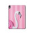 S3805 Flamingo Pink Pastel Hard Case For iPad Air (2020, 2022), Air 11 (2024,2025,2026), Pro 11 (2022)