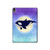S3807 Killer Whale Orca Moon Pastel Fantasy Hard Case For iPad Air (2020, 2022), Air 11 (2024,2025,2026), Pro 11 (2022)