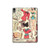 S3820 Vintage Cowgirl Fashion Paper Doll Hard Case For iPad Air (2020, 2022), Air 11 (2024,2025,2026), Pro 11 (2022)