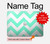 S1723 Mint Chevron Zigzag Hard Case For MacBook Air 13″ (2022,2024) - A2681, A3113