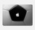S2964 Football Soccer Ball Hard Case For MacBook Air 13″ (2022,2025) - A2681, A3113, A3240