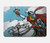 S3731 Tarot Card Knight of Swords Hard Case For MacBook Air 13″ (2022,2025) - A2681, A3113, A3240