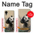 S2210 Panda Fluffy Art Painting Case For Samsung Galaxy A03 Core