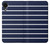 S2767 Navy White Striped Case For Samsung Galaxy A03 Core