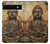 S0344 Buddha Rock Carving Case For Google Pixel 6a