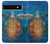 S1249 Blue Sea Turtle Case For Google Pixel 6a