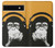 S2324 Funny Monkey with Headphone Pop Music Case For Google Pixel 6a
