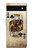 S2528 Poker King Card Case For Google Pixel 6a