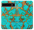 S2688 Aqua Copper Turquoise Gemstone Graphic Case For Google Pixel 6a