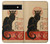S2739 Chat Noir Black Cat Vintage Case For Google Pixel 6a
