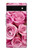 S2943 Pink Rose Case For Google Pixel 6a