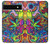 S3255 Colorful Art Pattern Case For Google Pixel 6a