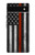 S3472 Firefighter Thin Red Line Flag Case For Google Pixel 6a