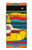 S3599 Hippie Submarine Case For Google Pixel 6a