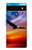 S3841 Bald Eagle Flying Colorful Sky Case For Google Pixel 6a