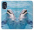 S1291 Dolphin Case For Motorola Moto G (2022)