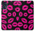 S2933 Pink Lips Kisses on Black Case For Motorola Moto G (2022)