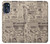 S3819 Retro Vintage Paper Case For Motorola Moto G (2022)