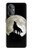 S1981 Wolf Howling at The Moon Case For OnePlus Nord N20 5G