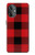 S2931 Red Buffalo Check Pattern Case For OnePlus Nord N20 5G
