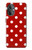 S2951 Red Polka Dots Case For OnePlus Nord N20 5G