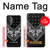 S3363 Bandana Black Pattern Case For OnePlus Nord N20 5G