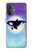 S3807 Killer Whale Orca Moon Pastel Fantasy Case For OnePlus Nord N20 5G