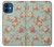 S3910 Vintage Rose Case For iPhone 12 mini