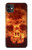 S3881 Fire Skull Case For iPhone 11