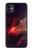 S3897 Red Nebula Space Case For iPhone 11