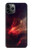 S3897 Red Nebula Space Case For iPhone 11 Pro