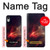 S3897 Red Nebula Space Case For iPhone XR