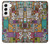 S3879 Retro Music Doodle Case For Samsung Galaxy S22