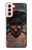 S3895 Pirate Skull Metal Case For Samsung Galaxy S21 5G