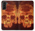 S3881 Fire Skull Case For Samsung Galaxy S21 Plus 5G, Galaxy S21+ 5G