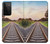 S3866 Railway Straight Train Track Case For Samsung Galaxy S21 Ultra 5G
