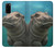 S3871 Cute Baby Hippo Hippopotamus Case For Samsung Galaxy S20