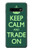 S3862 Keep Calm and Trade On Case For Samsung Galaxy S10 Plus