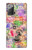 S3904 Travel Stamps Case For Samsung Galaxy Note 20
