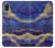 S3906 Navy Blue Purple Marble Case For Samsung Galaxy A10e