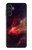 S3897 Red Nebula Space Case For Samsung Galaxy A13 5G