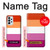 S3887 Lesbian Pride Flag Case For Samsung Galaxy A23