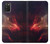 S3897 Red Nebula Space Case For Samsung Galaxy A03S