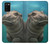 S3871 Cute Baby Hippo Hippopotamus Case For Samsung Galaxy A02s, Galaxy M02s  (NOT FIT with Galaxy A02s Verizon SM-A025V)